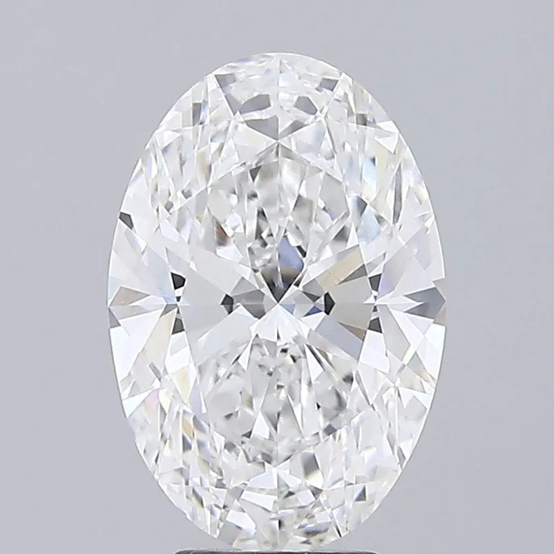 5.06ct Oval Lab Grown Diamond (Colour E, Clarity VVS2, IGI Certified)