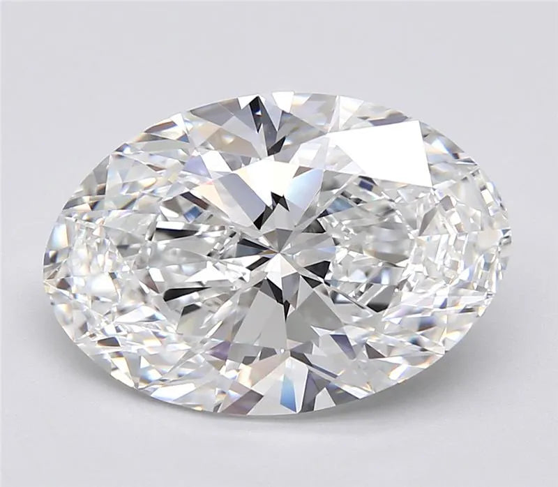 5.06ct Oval Lab Grown Diamond (Colour F, Clarity VVS1, Cut EX, IGI Certified)