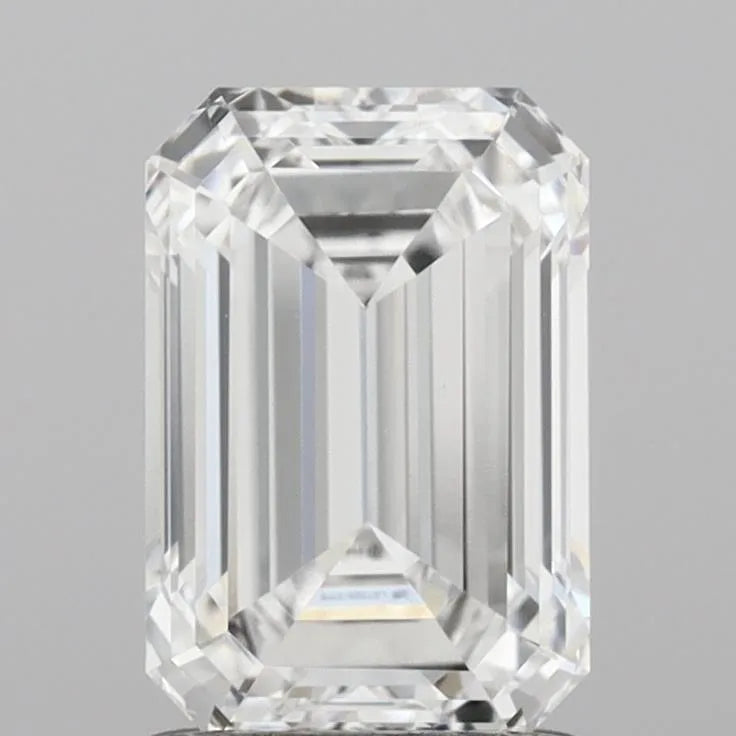 1.59ct Emerald Lab Grown Diamond (Colour D, Clarity VVS2, IGI Certified)