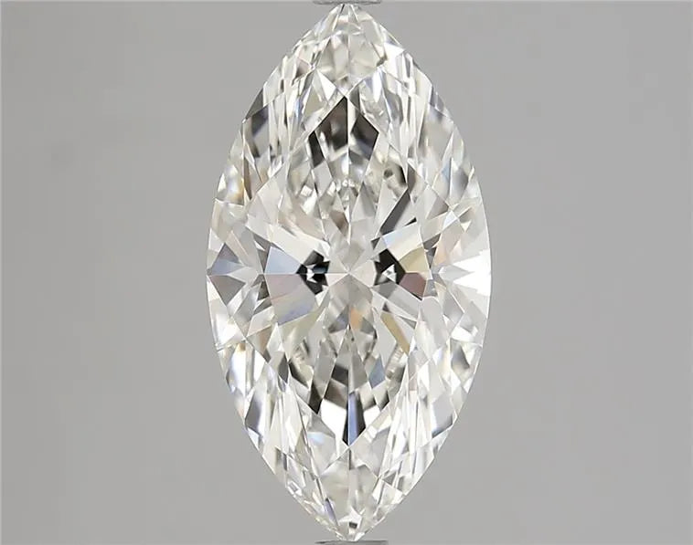 3.04ct Marquise Lab Grown Diamond (Colour H, Clarity VVS2, Cut EX, IGI Certified)