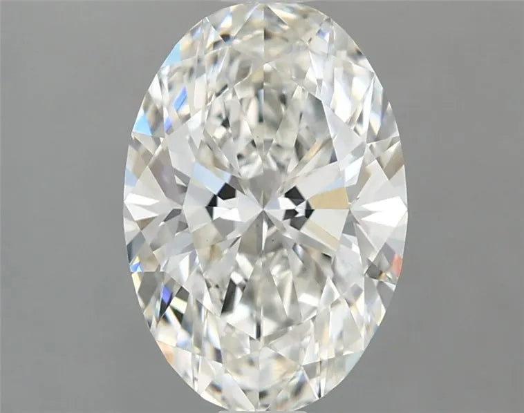 2.06ct Oval Lab Grown Diamond (Colour G, Clarity VVS2, IGI Certified)