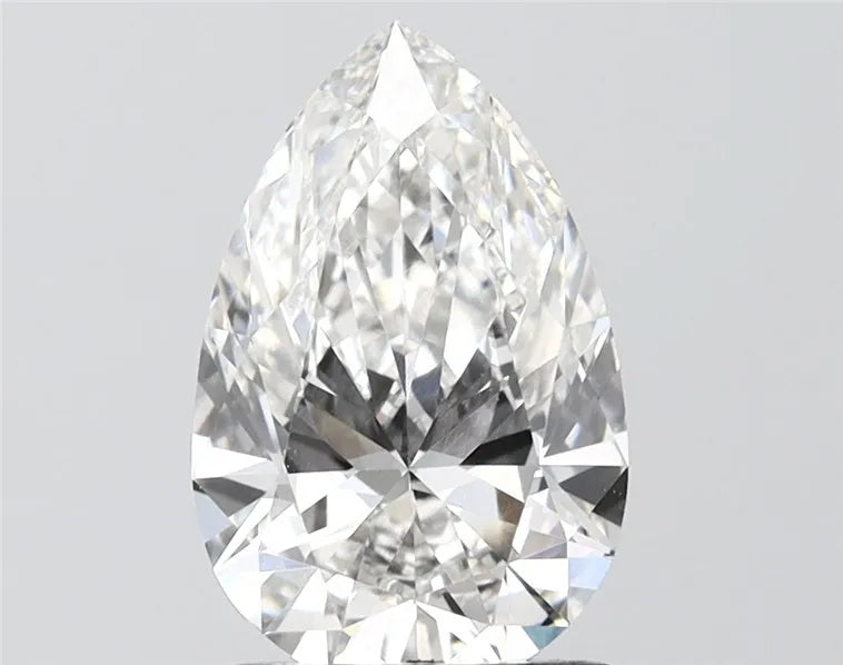 2.08ct Pear Lab Grown Diamond (Colour F, Clarity VVS2, IGI Certified)