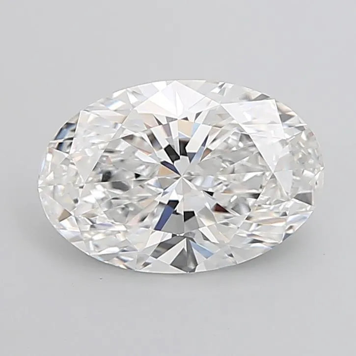 6.04ct Oval Lab Grown Diamond (Colour E, Clarity VVS1, IGI Certified)