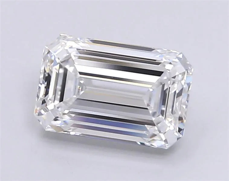 2.70ct Emerald Lab Grown Diamond (Colour D, Clarity VVS2, IGI Certified)