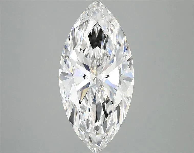 3.02ct Marquise Lab Grown Diamond (Colour D, Clarity VS2, IGI Certified)