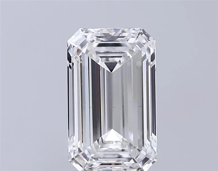 3.04ct Emerald Lab Grown Diamond (Colour F, Clarity VS2, IGI Certified)