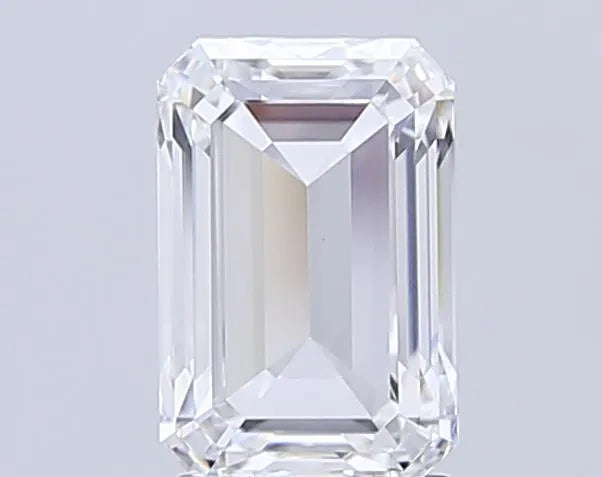 3.06ct Emerald Lab Grown Diamond (Colour E, Clarity VS1, IGI Certified)