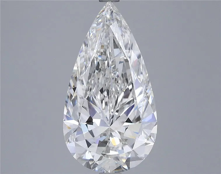 4.00ct Pear Lab Grown Diamond (Colour E, Clarity VVS2, IGI Certified)