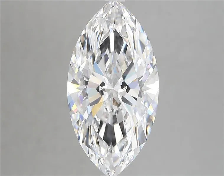 4.02ct Marquise Lab Grown Diamond (Colour D, Clarity VVS2, IGI Certified)