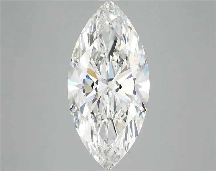 4.02ct Marquise Lab Grown Diamond (Colour F, Clarity VS2, IGI Certified)