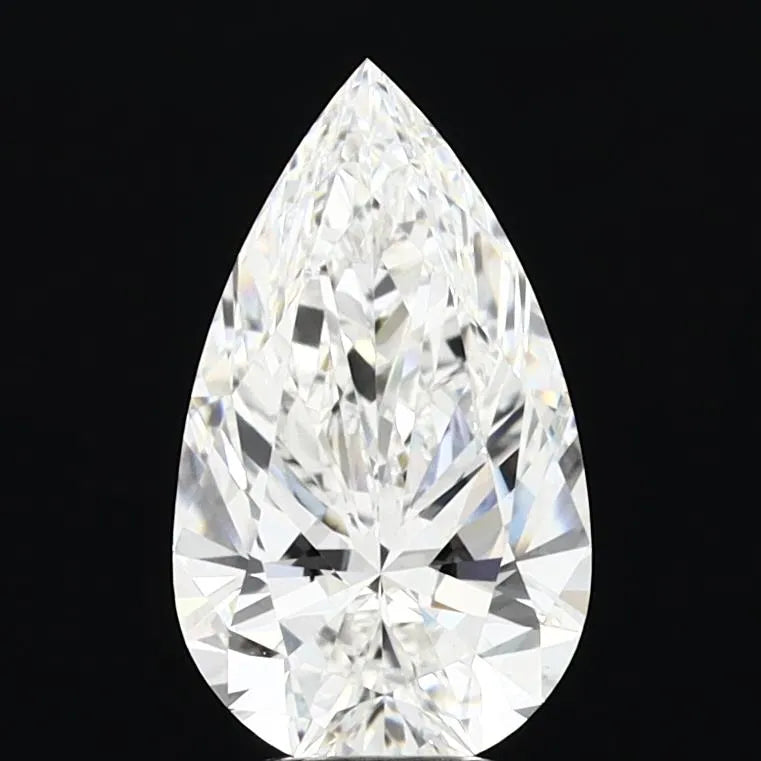 4.04ct Pear Lab Grown Diamond (Colour E, Clarity VVS2, IGI Certified)