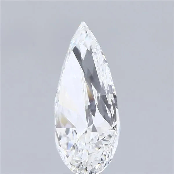 4.05ct Pear Lab Grown Diamond (Colour D, Clarity VVS2, IGI Certified)