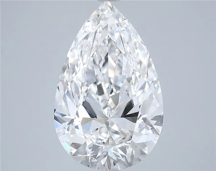 4.50ct Pear Lab Grown Diamond (Colour E, Clarity VVS2, IGI Certified)