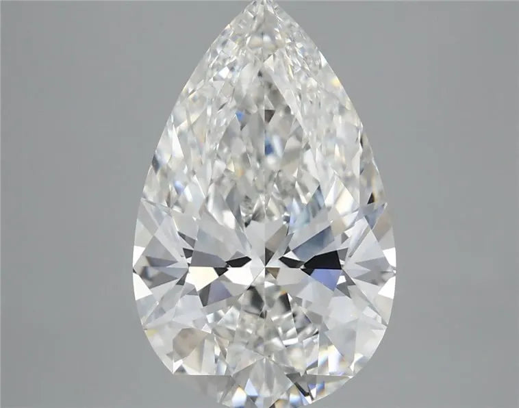 4.50ct Pear Lab Grown Diamond (Colour F, Clarity VVS2, IGI Certified)