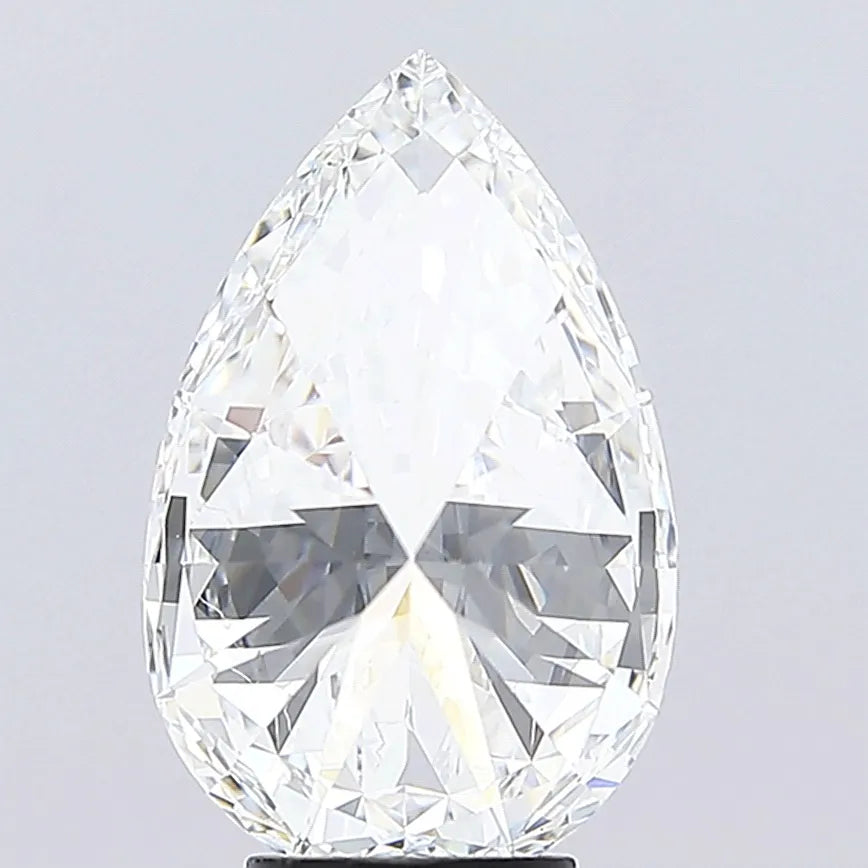 5.09ct Pear Lab Grown Diamond (Colour E, Clarity VVS2, IGI Certified)