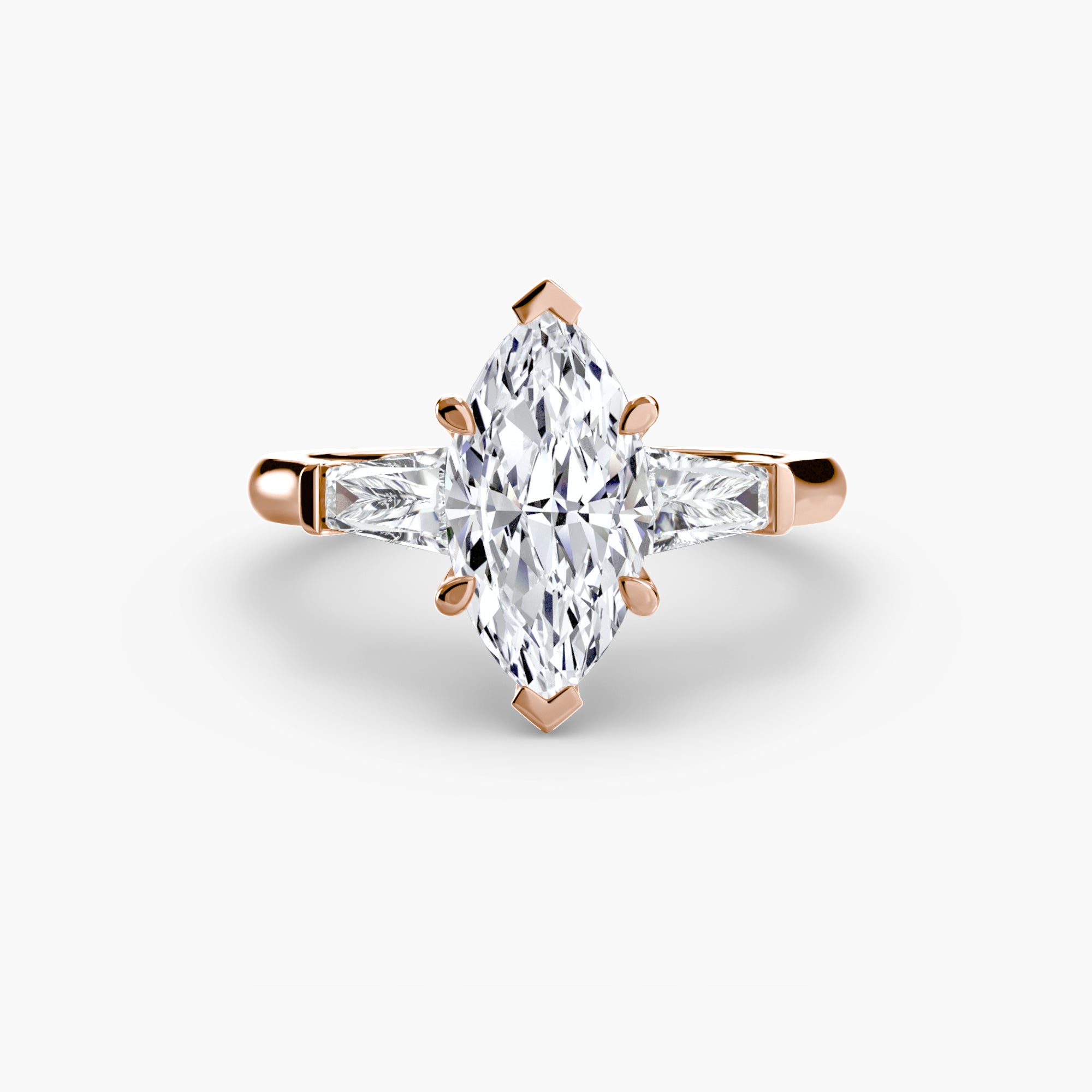 Zara Baguette Ring