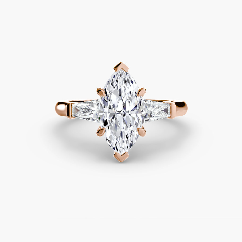 Zara Baguette Ring
