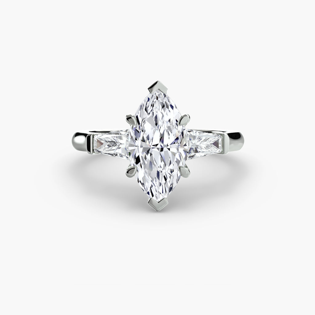 Zara Baguette Ring