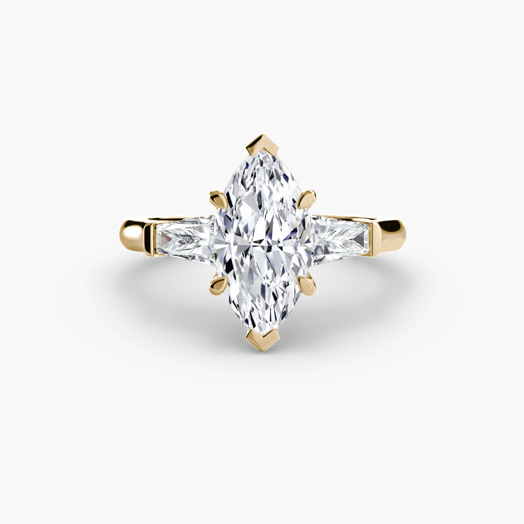 Zara Baguette Ring
