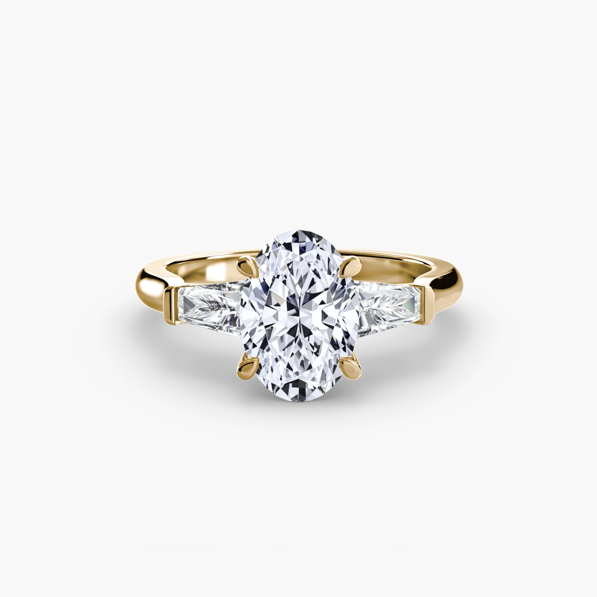 Zara Baguette Ring