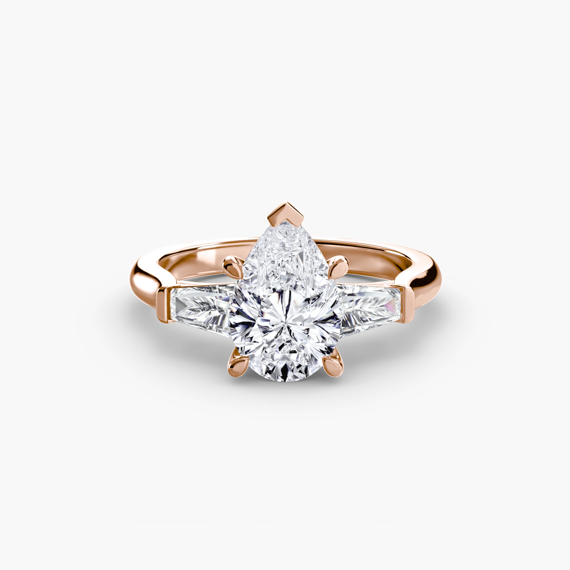 Zara Baguette Ring