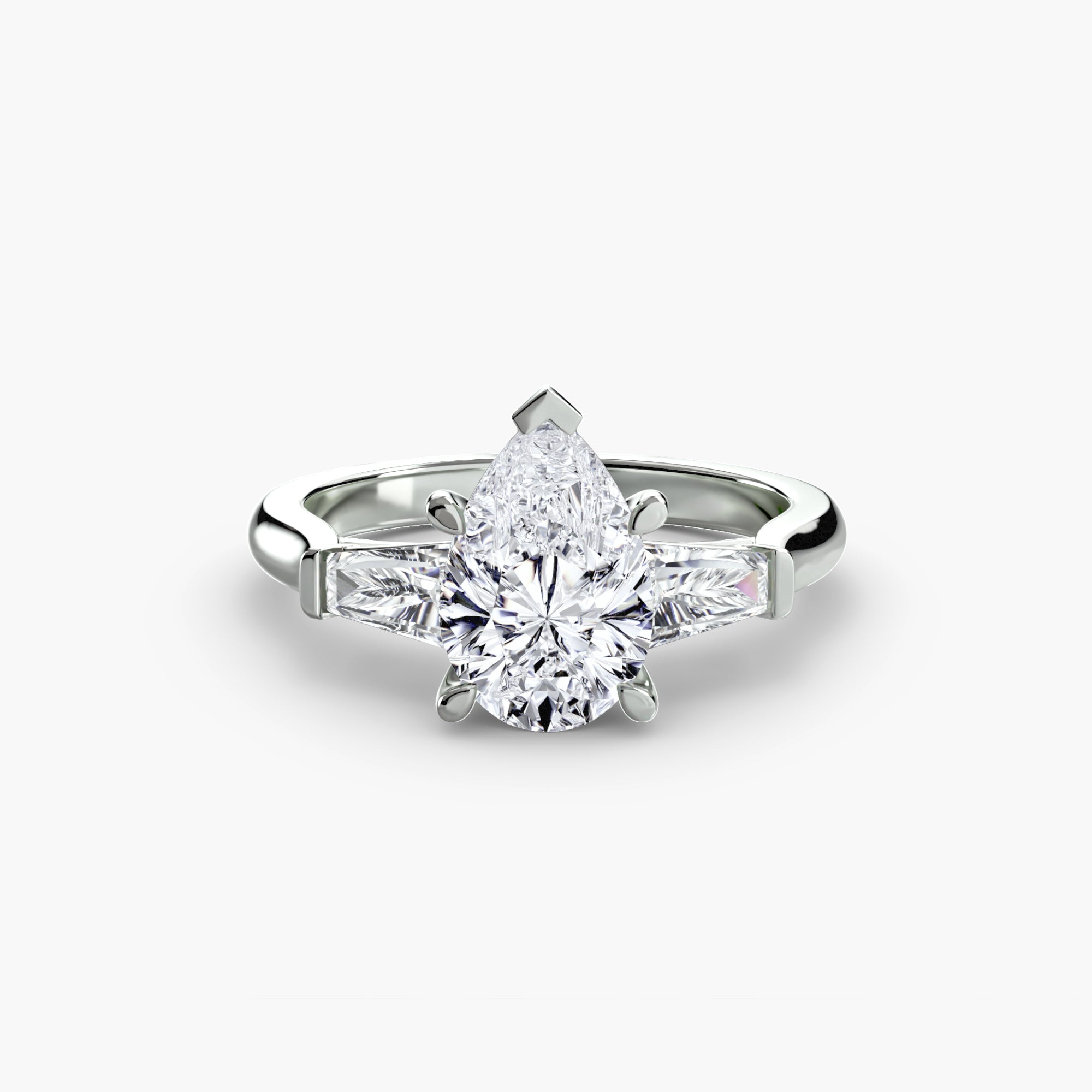 Zara Baguette Ring