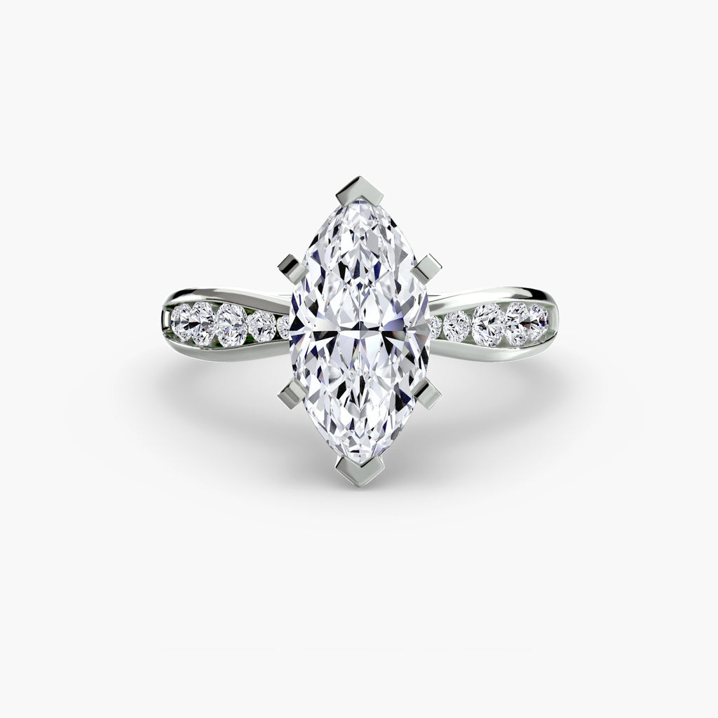 Capri Channel Set Solitaire
