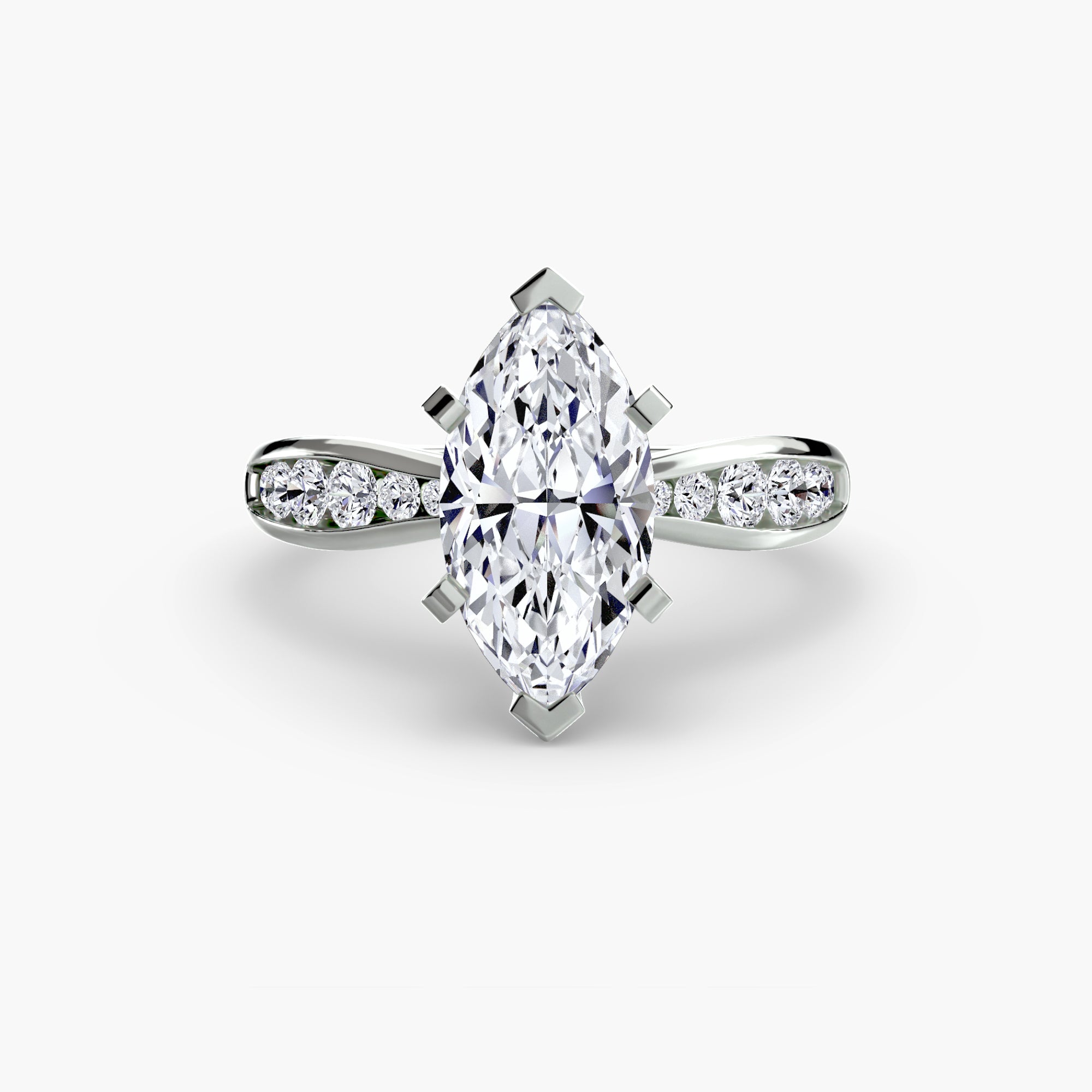 Capri Channel Set Solitaire