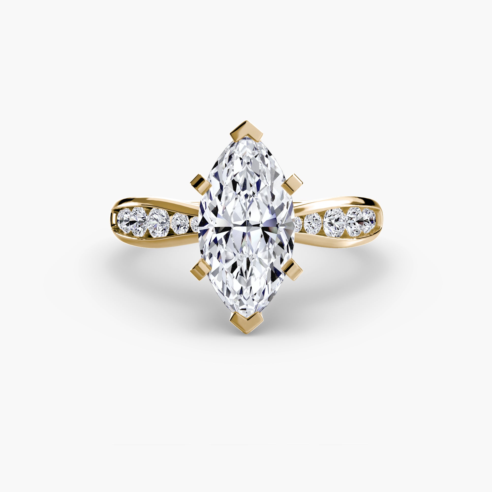 Capri Channel Set Solitaire