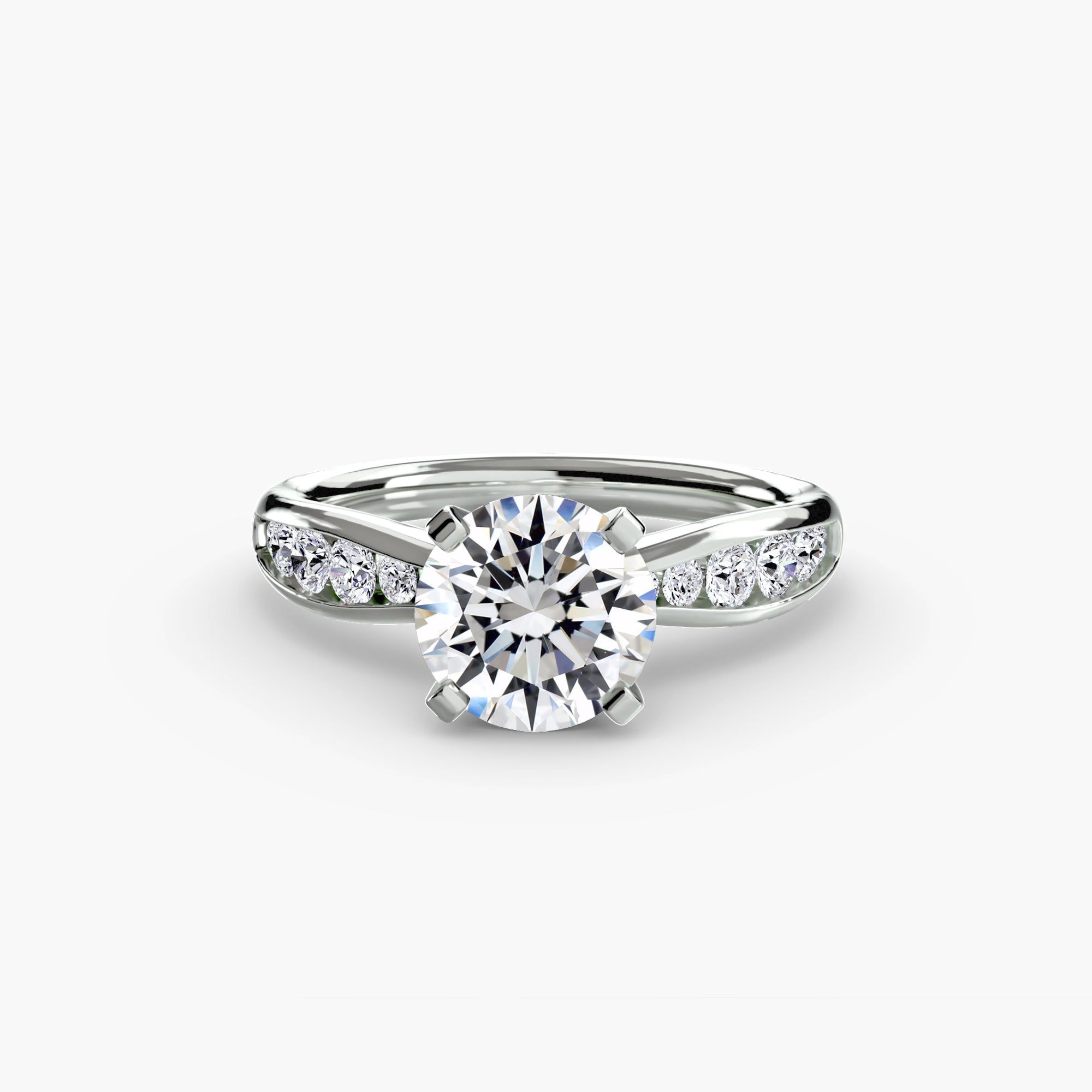 Capri Channel Set Solitaire