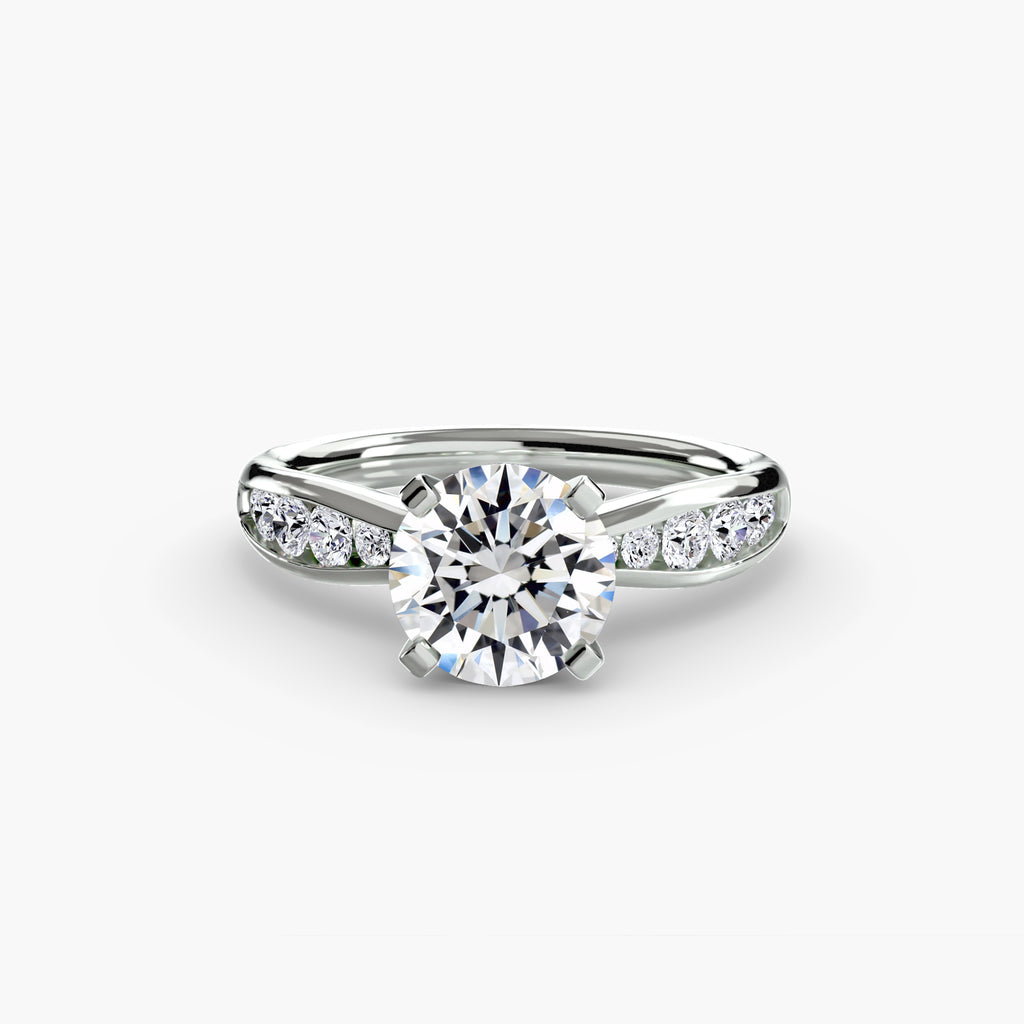 Capri Channel Set Solitaire