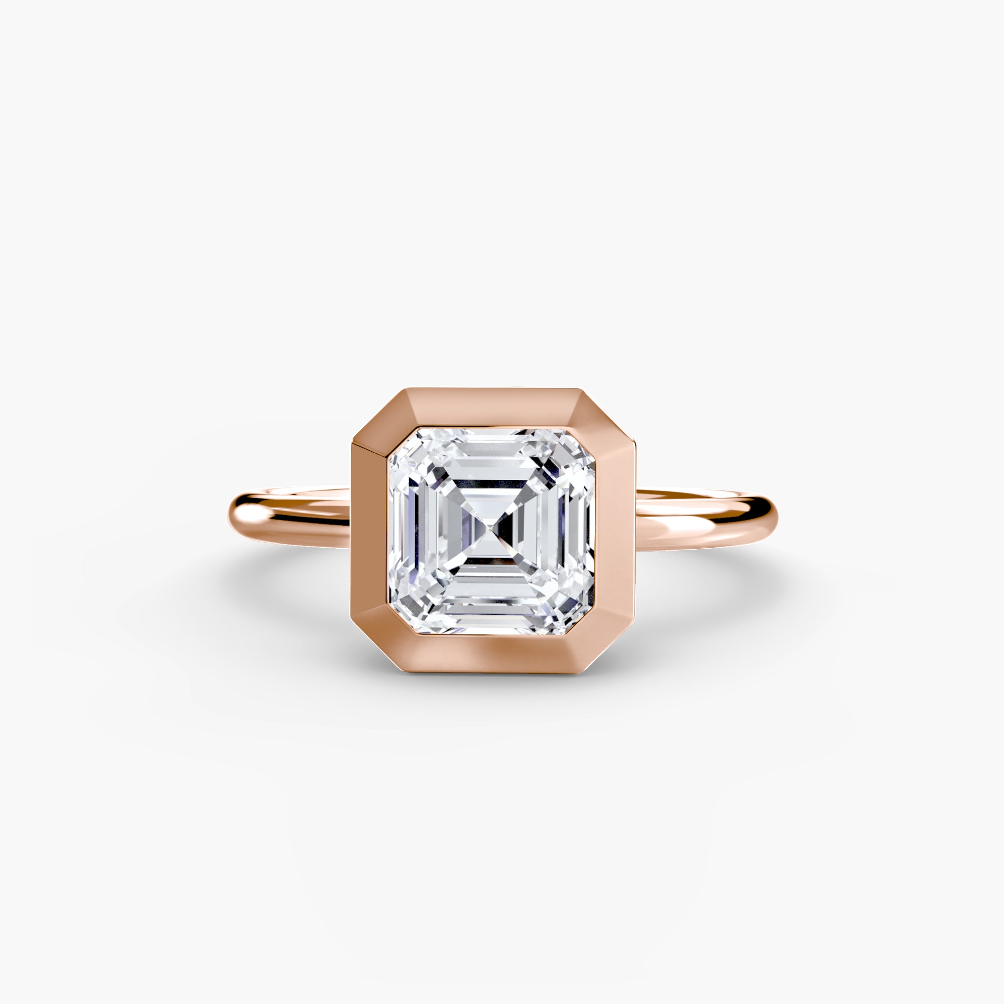 Bezel Set Solitaire
