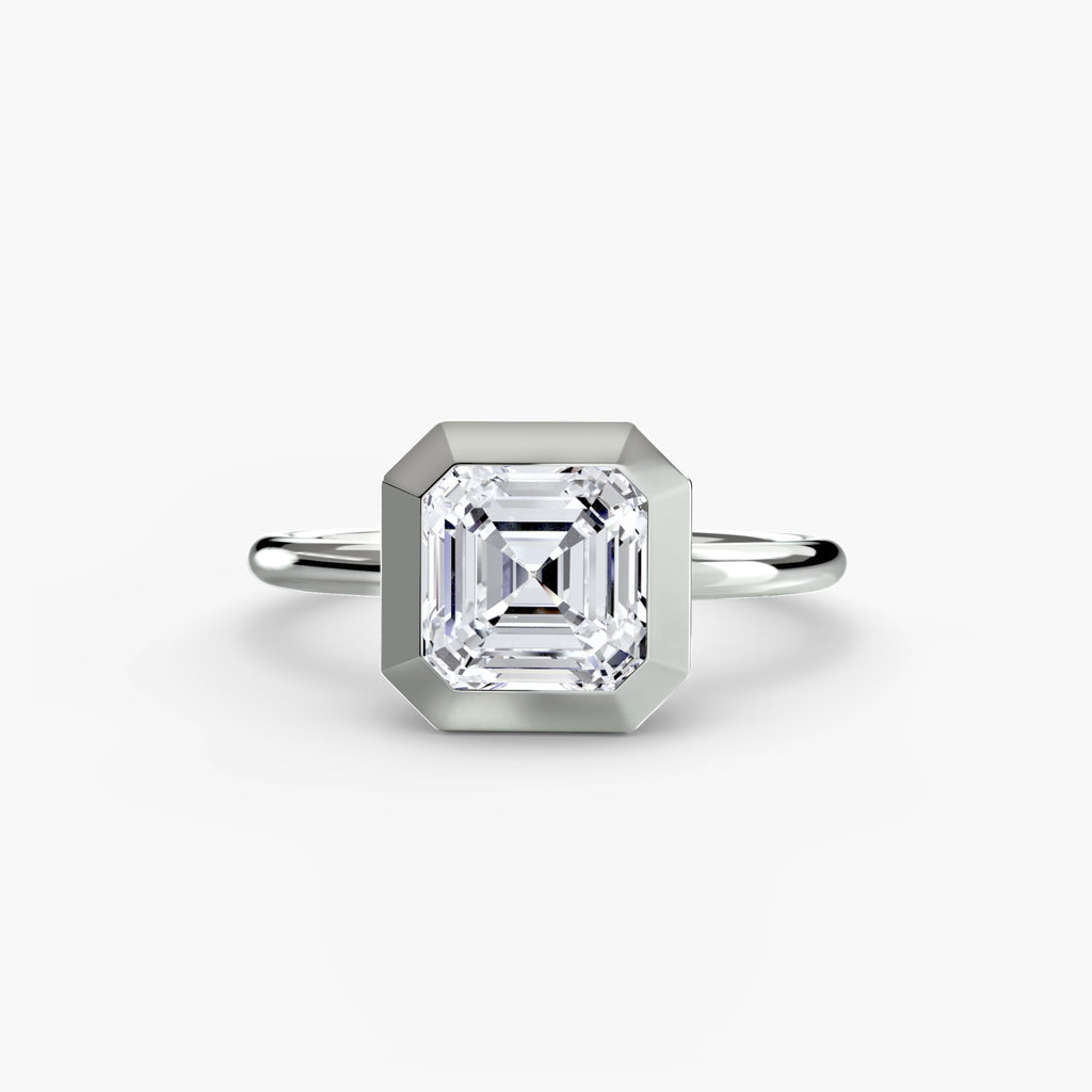 Bezel Set Solitaire
