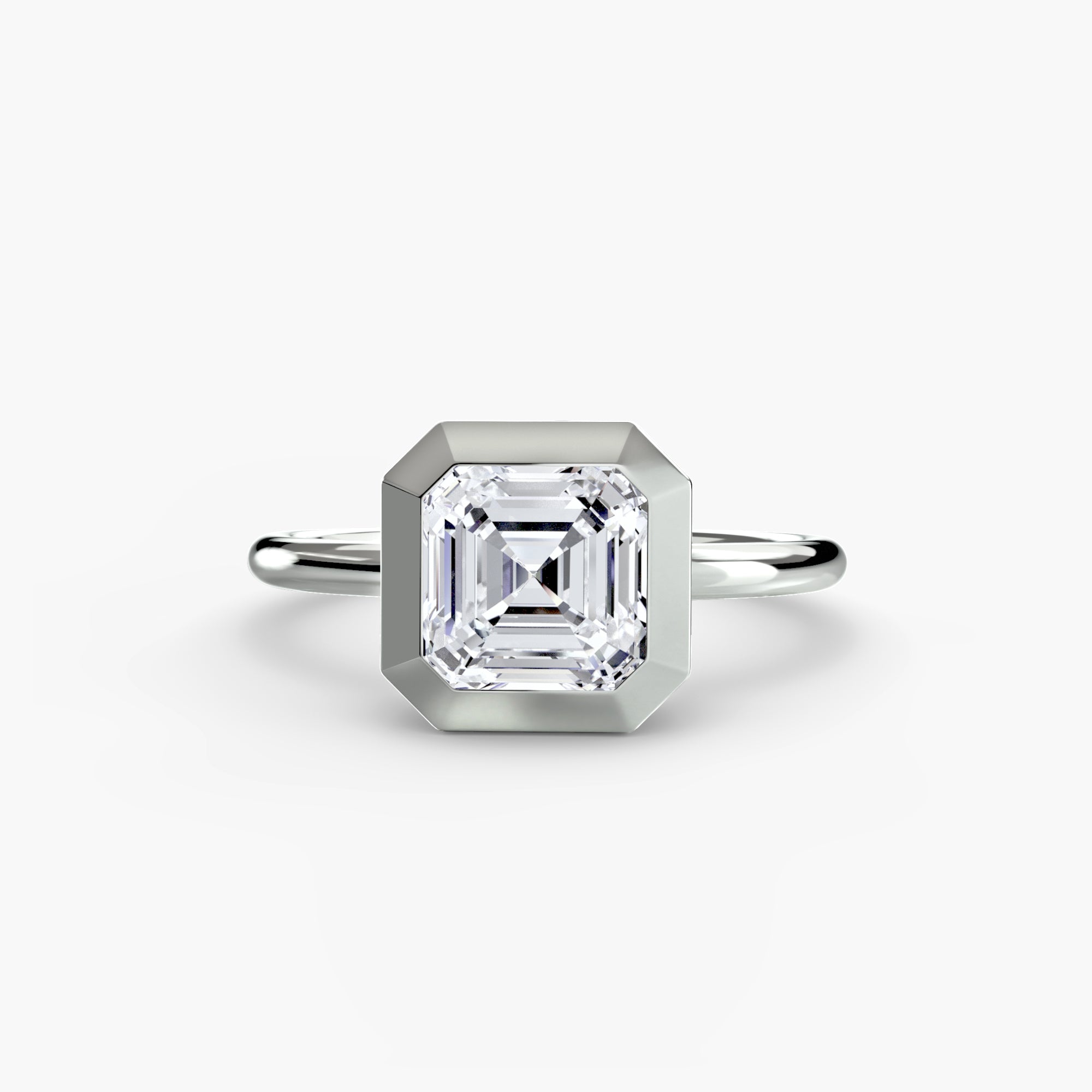Bezel Set Solitaire