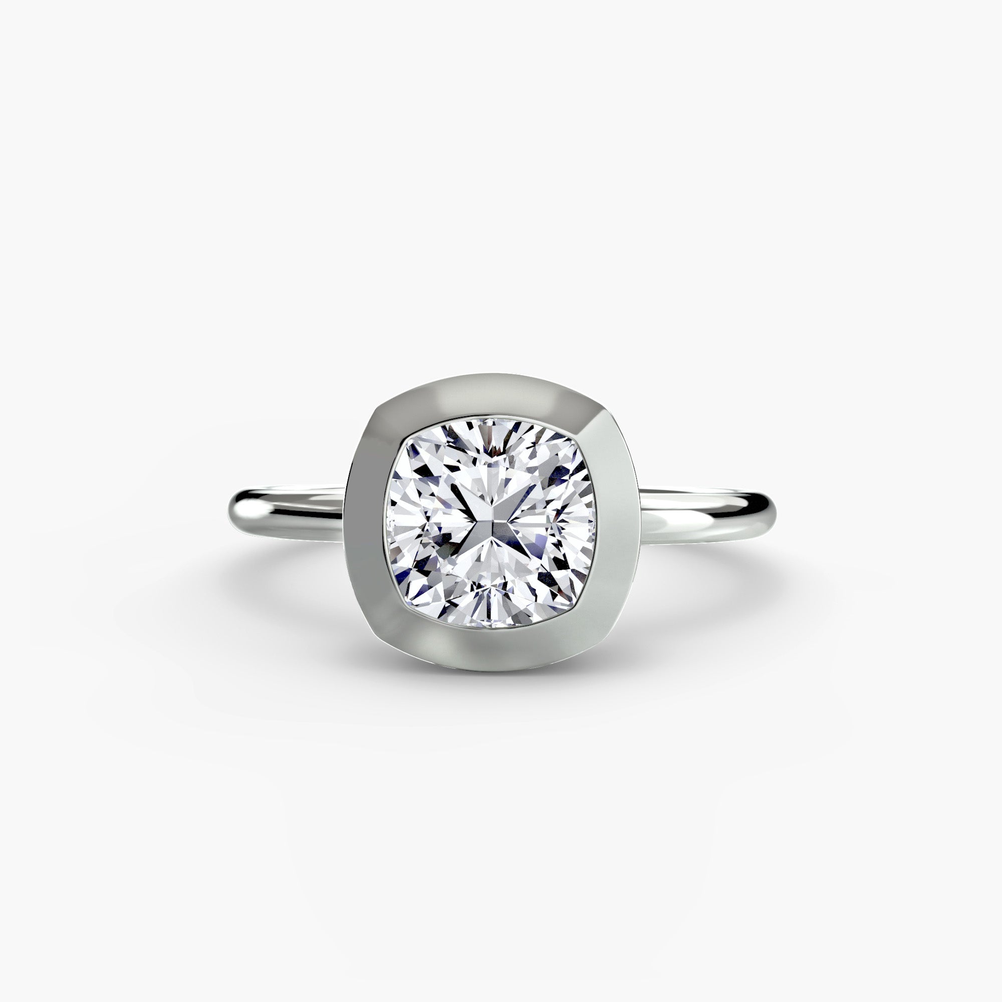 Bezel Set Solitaire