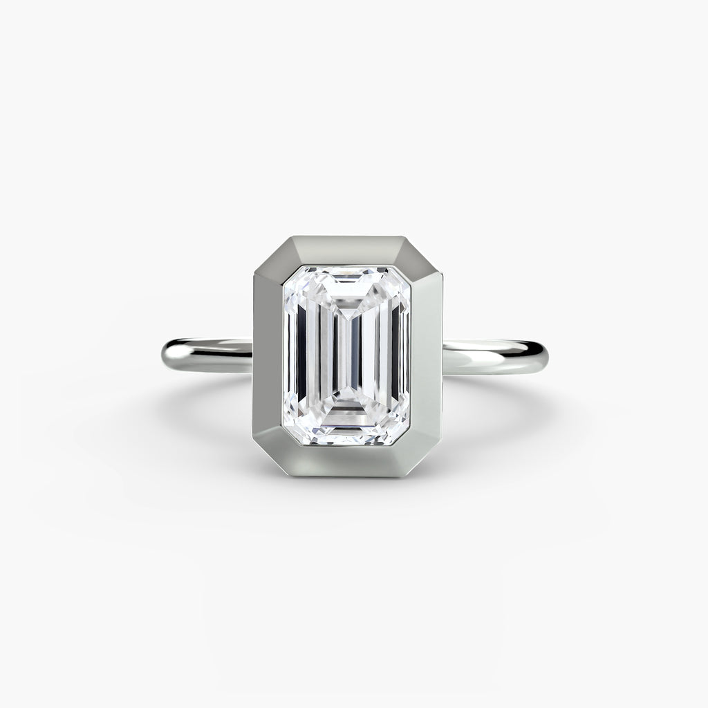 Bezel Set Solitaire