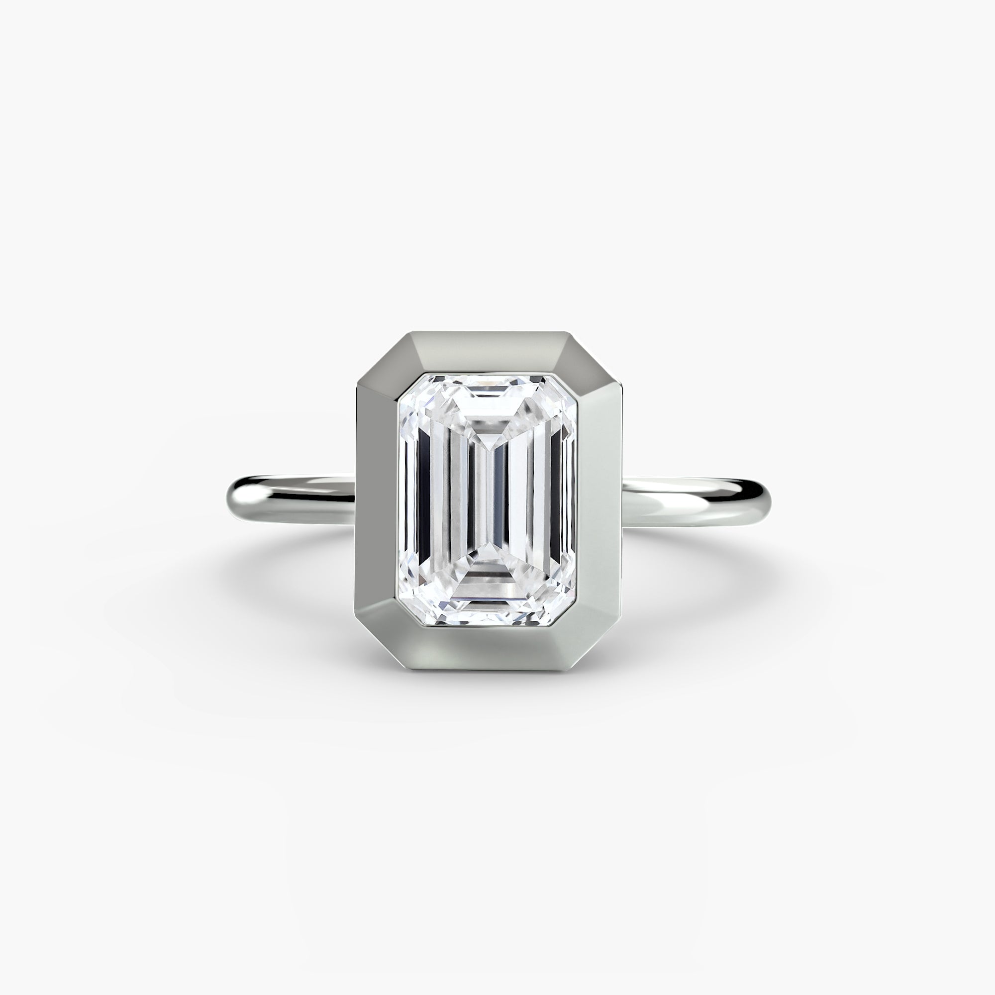Bezel Set Solitaire