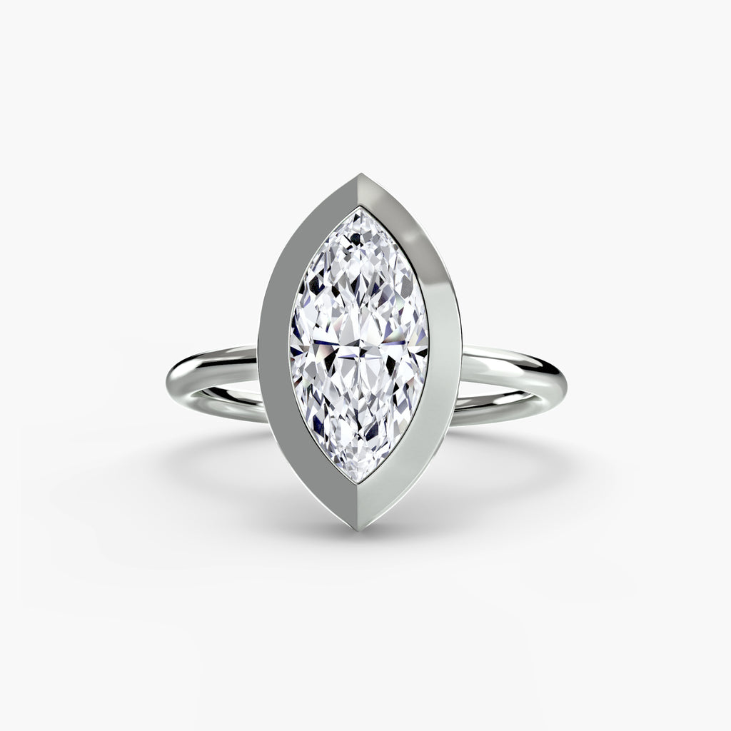 Bezel Set Solitaire