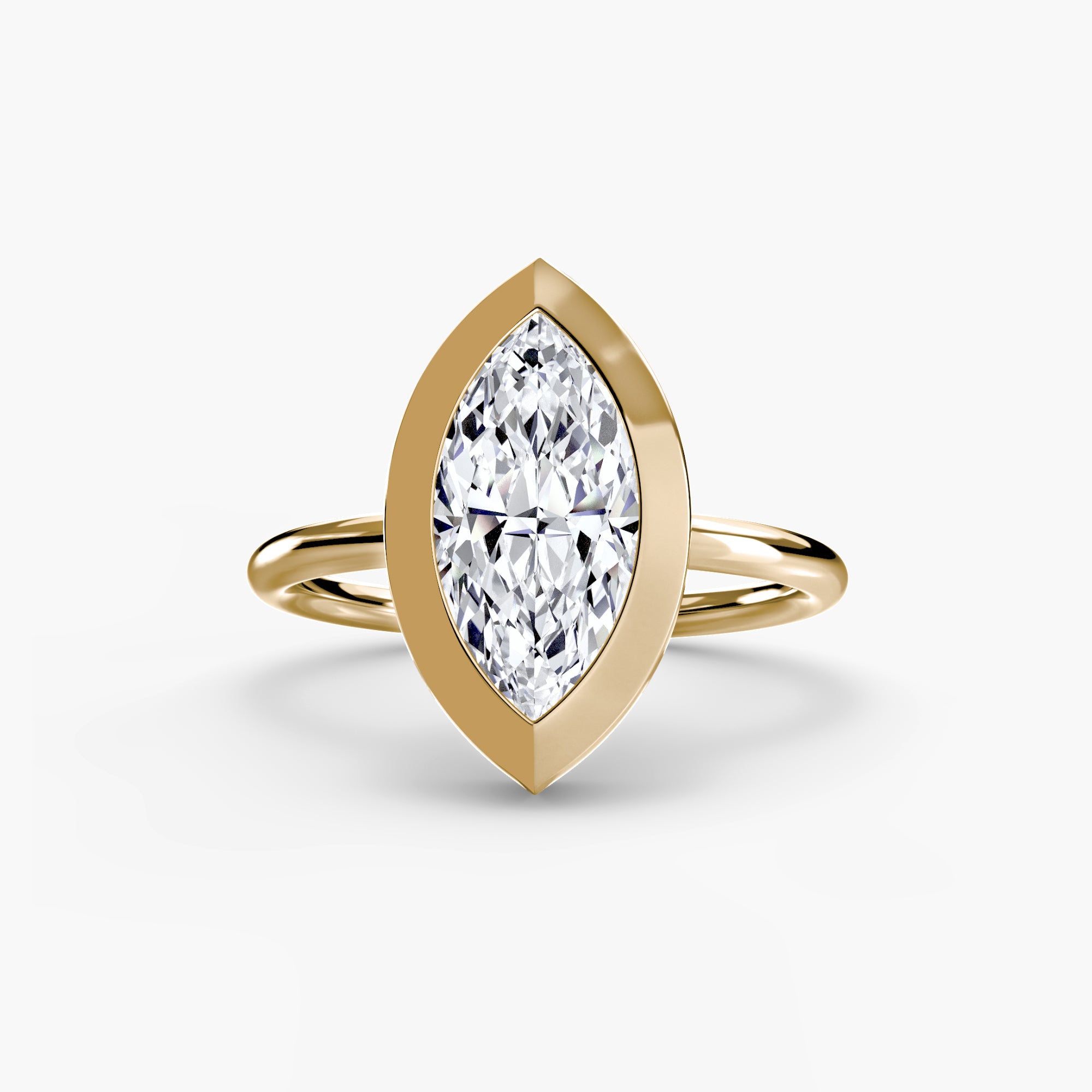 Bezel Set Solitaire