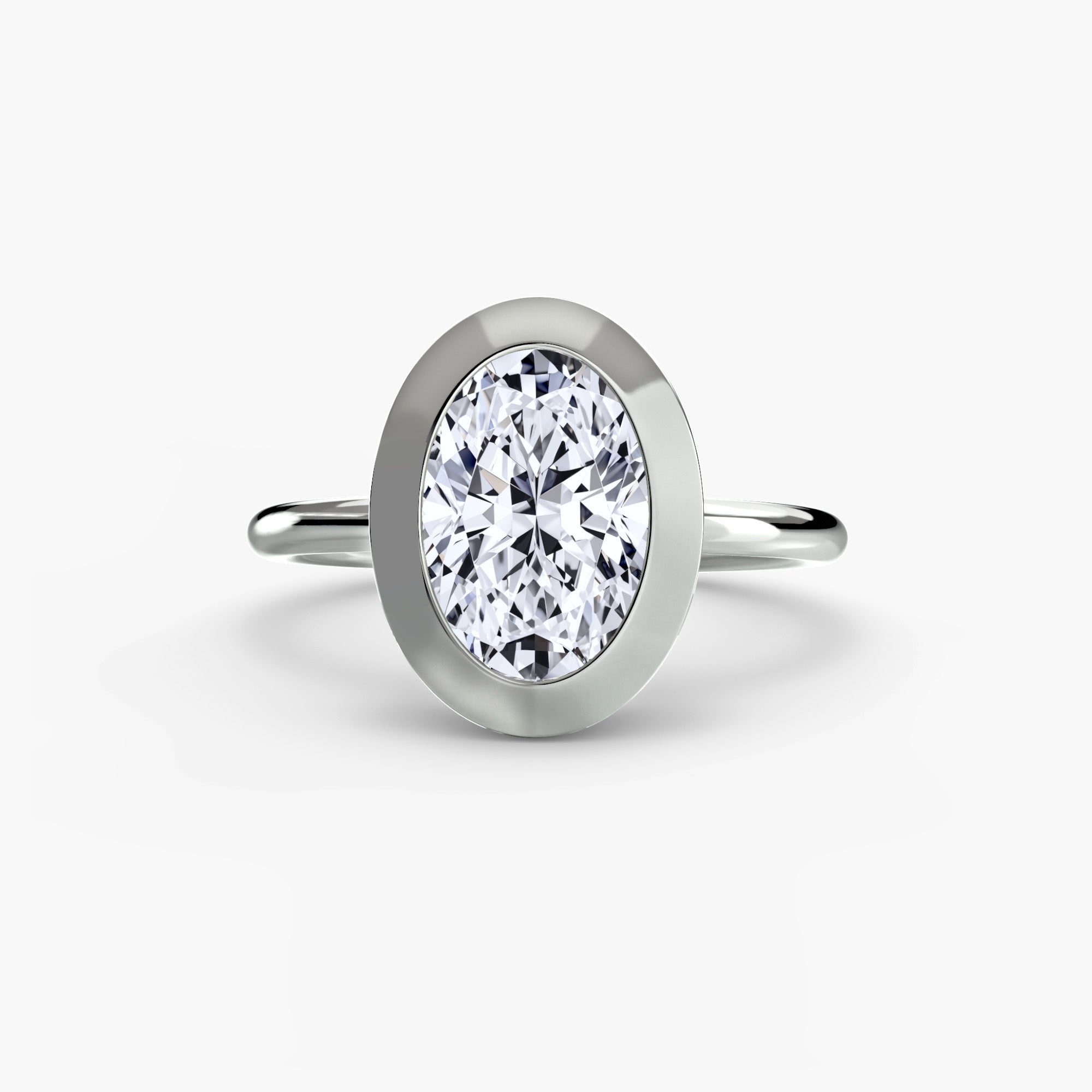 Bezel Set Solitaire