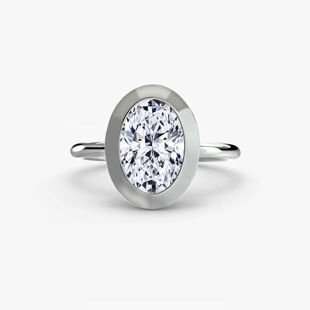 Bezel Set Solitaire