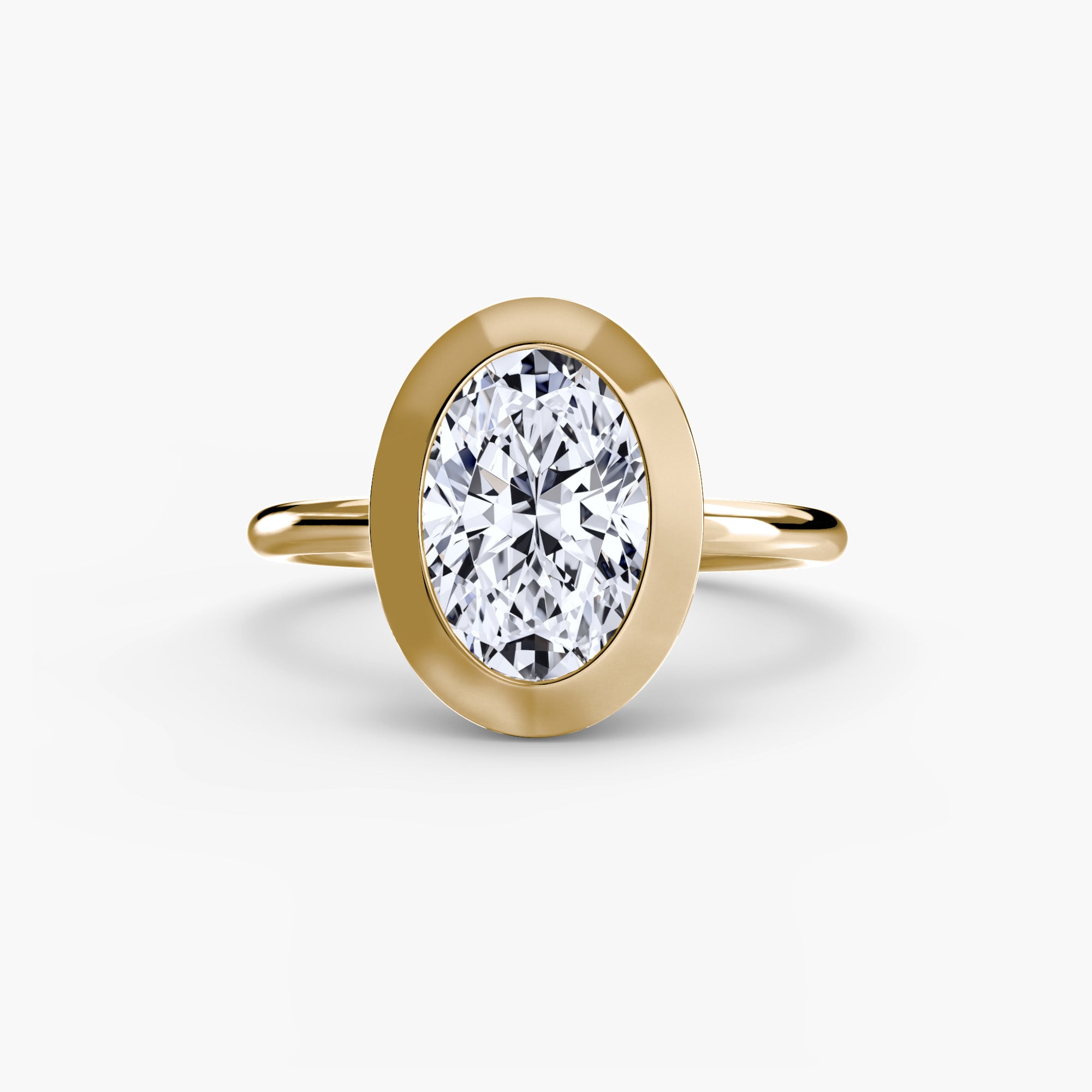 Bezel Set Solitaire