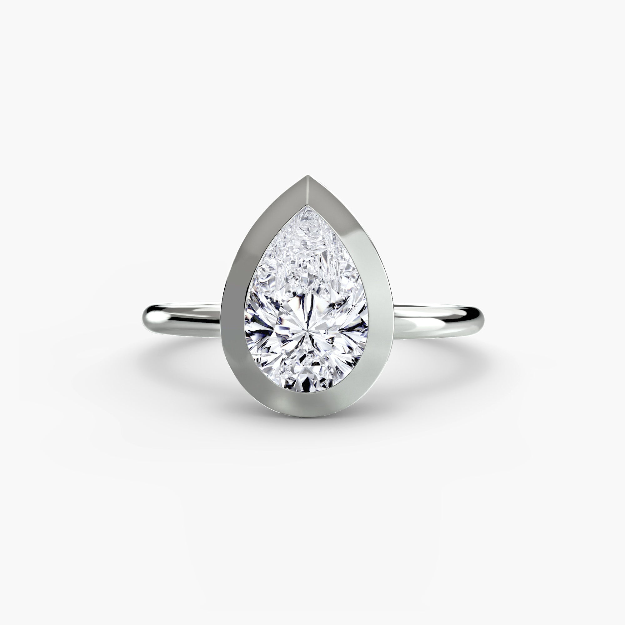 Bezel Set Solitaire