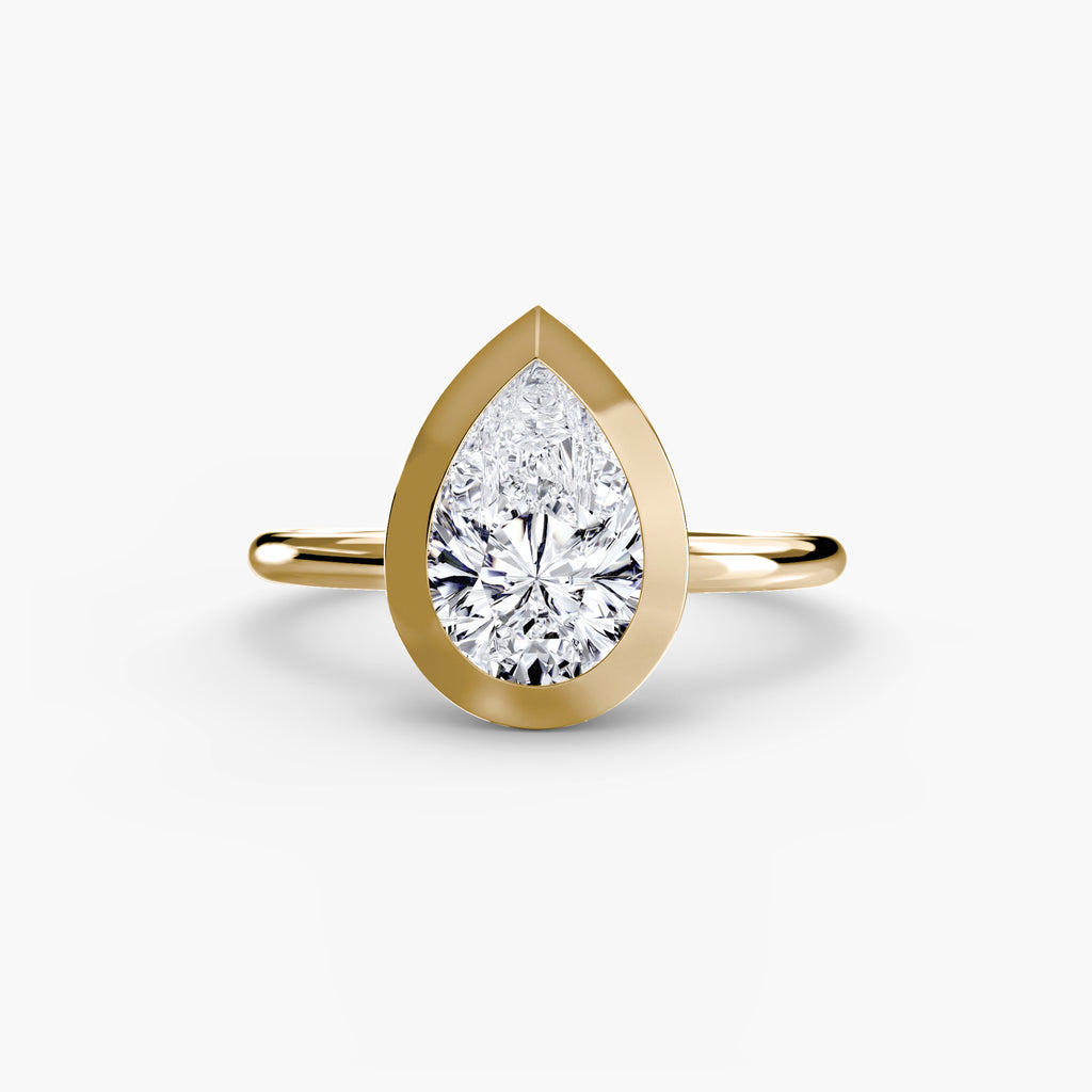 Bezel Set Solitaire