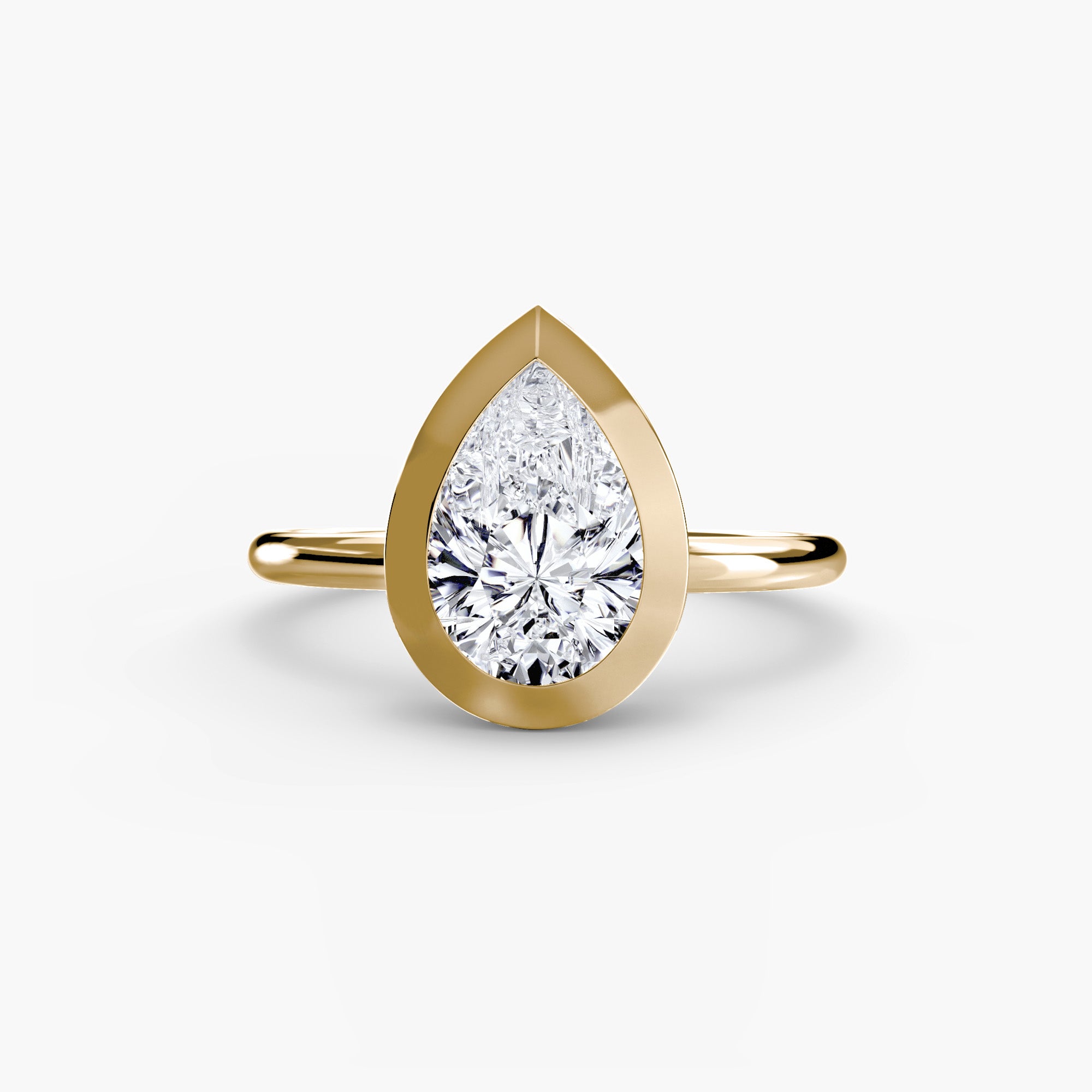 Bezel Set Solitaire