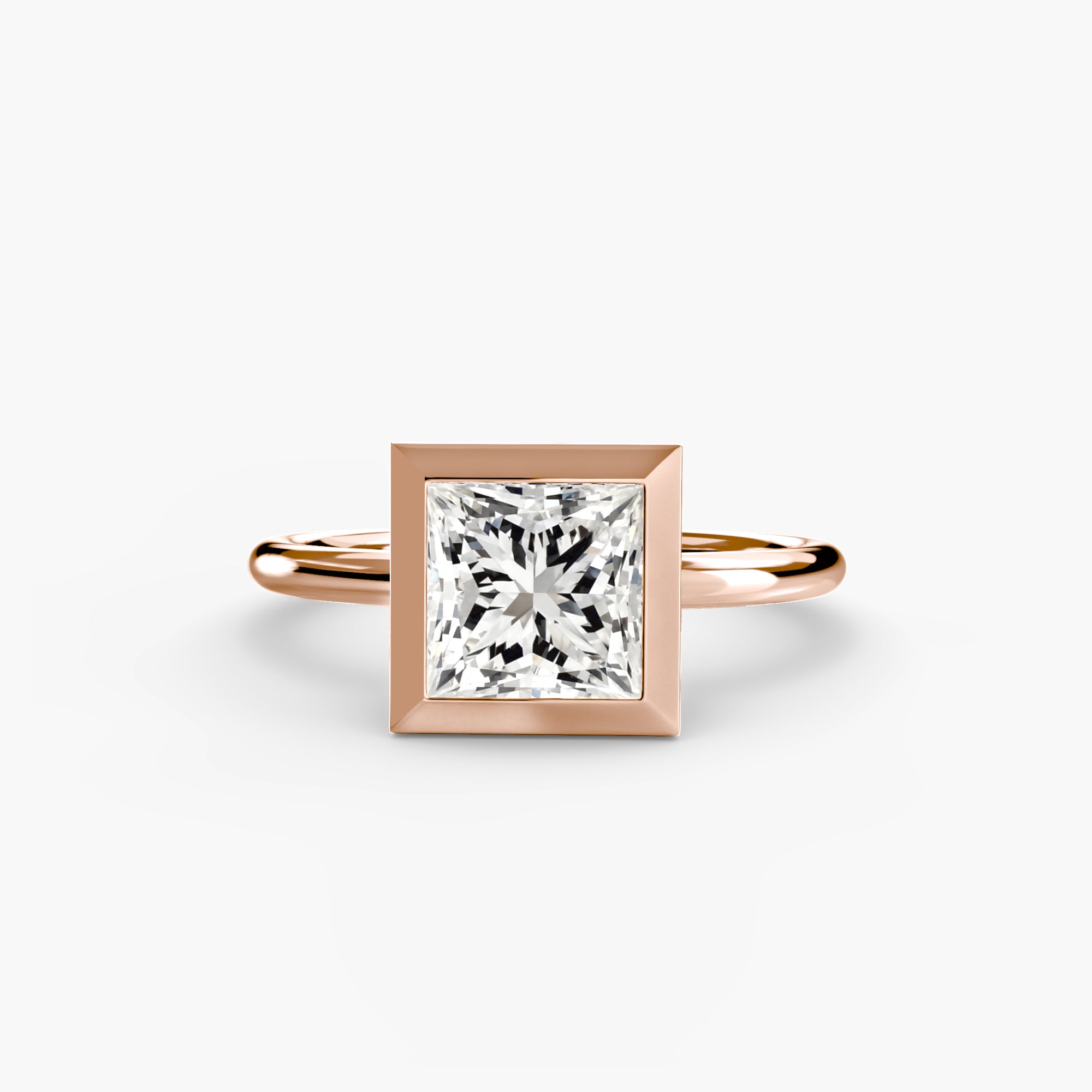 Bezel Set Solitaire