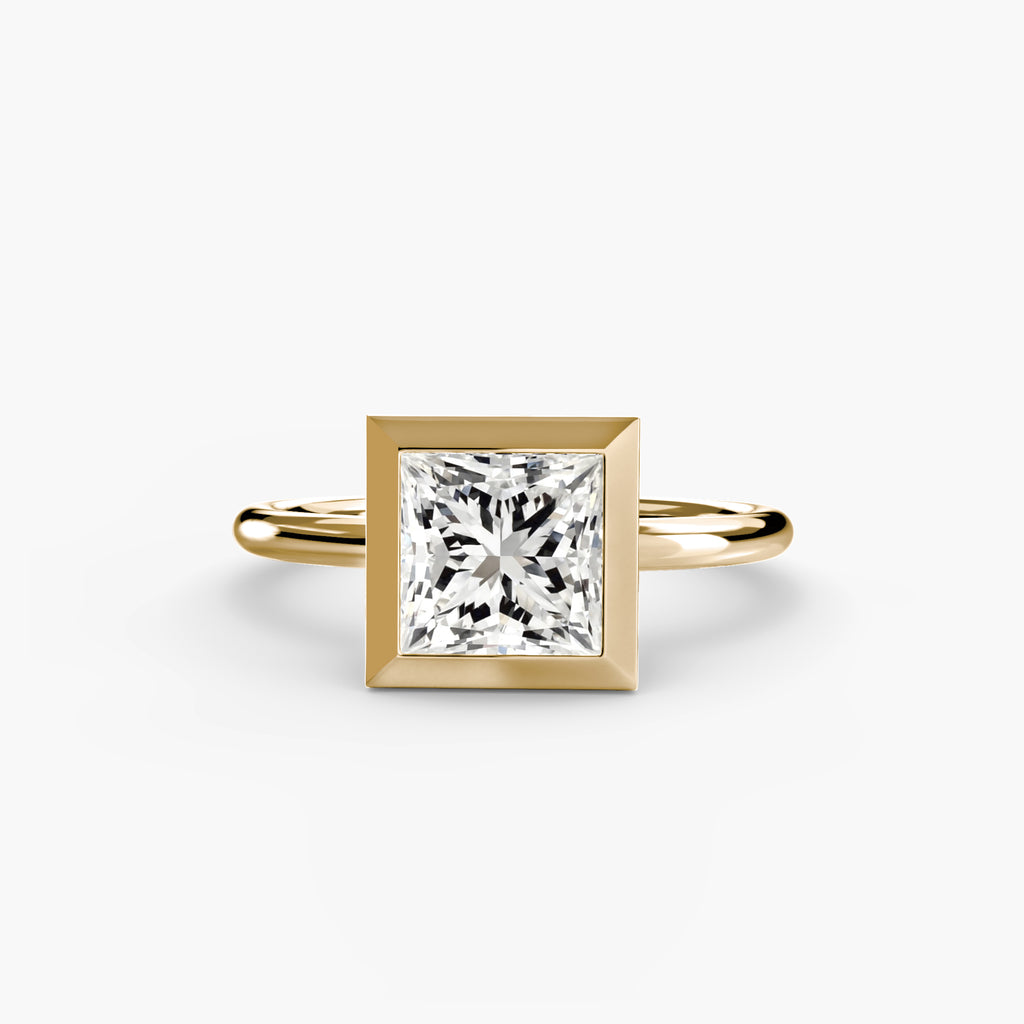 Bezel Set Solitaire