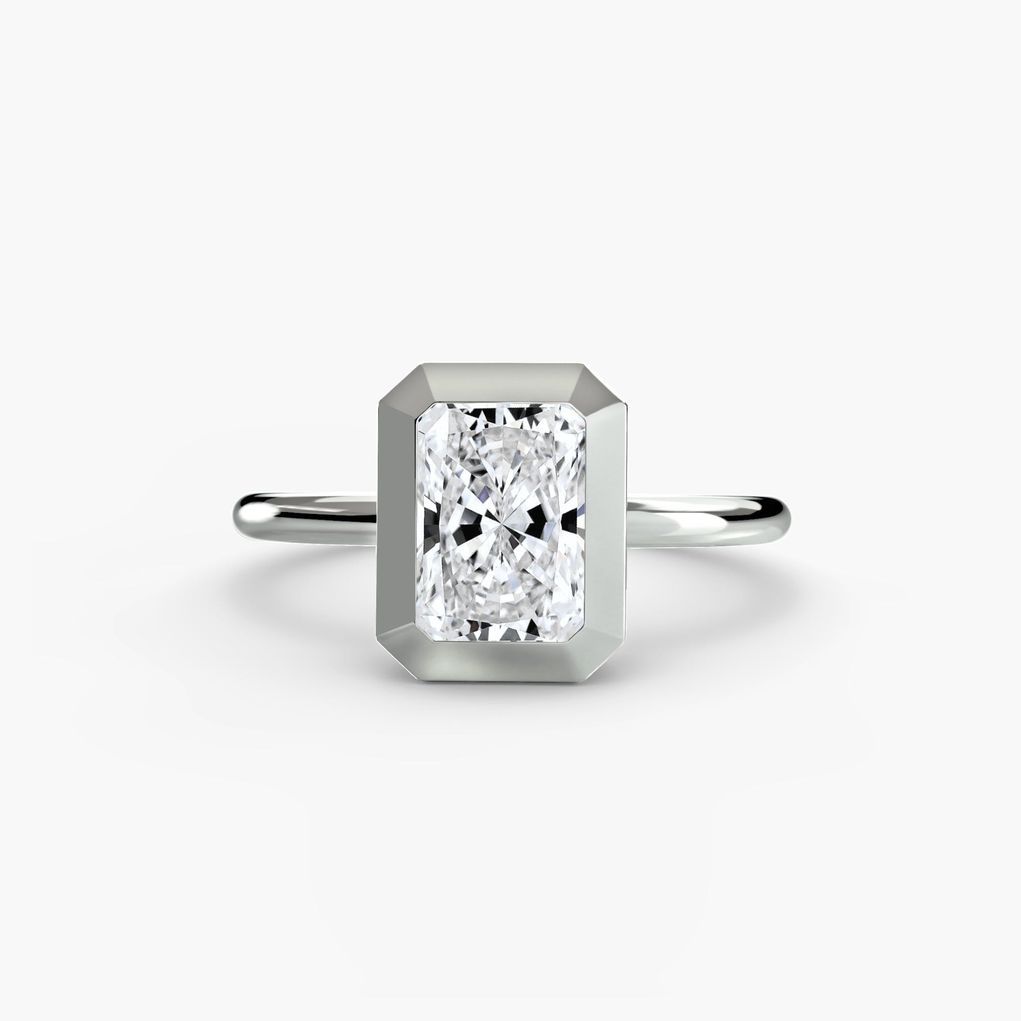 Bezel Set Solitaire