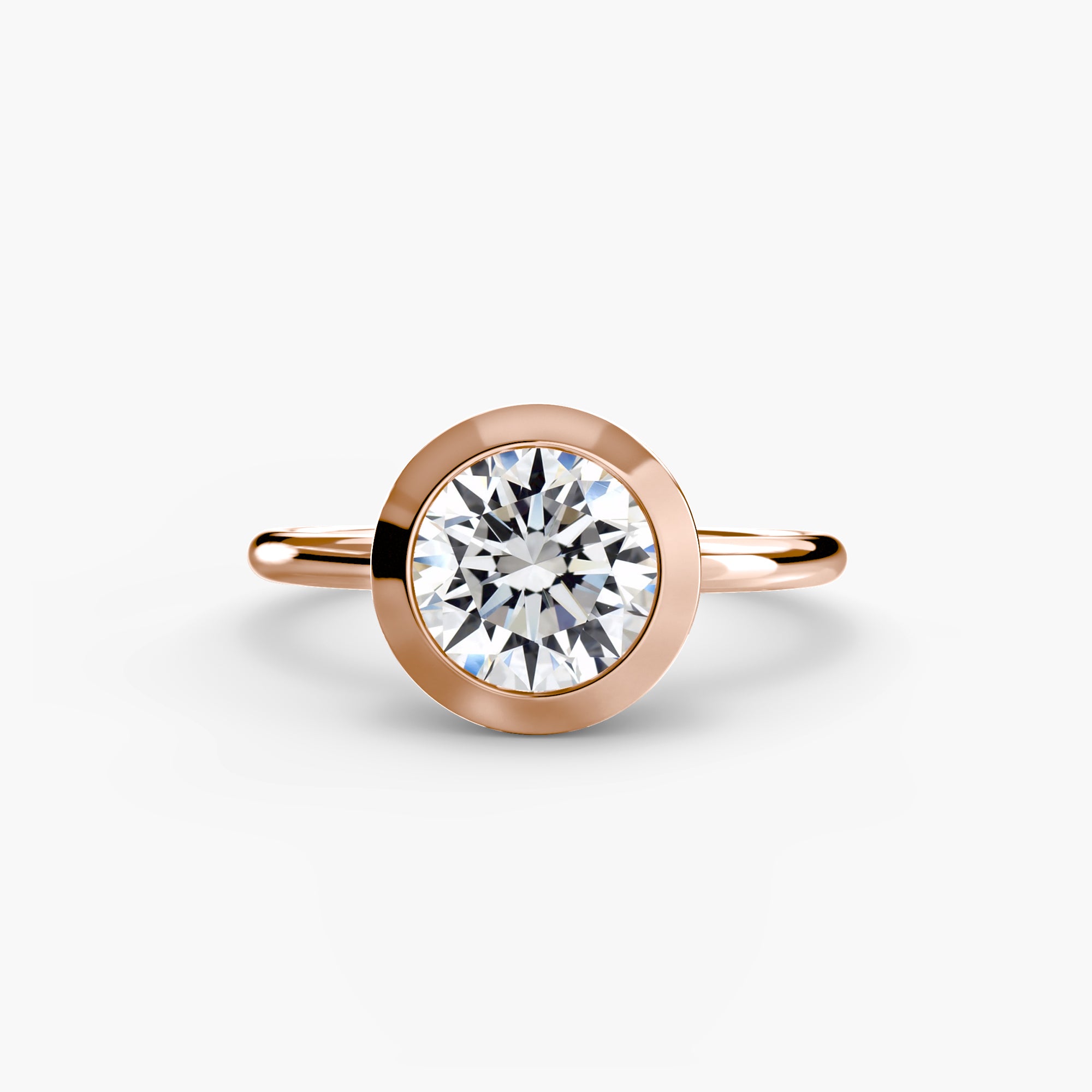 Bezel Set Solitaire