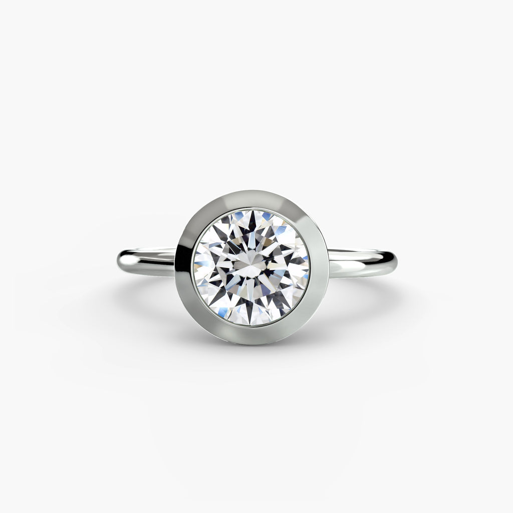 Bezel Set Solitaire